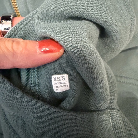 Scuba Oversized Funnel-Neck Half Zip medium forest xs/s - Picture 8 of 11